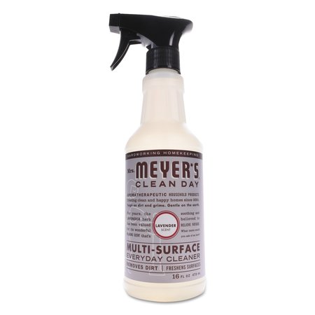 MRS. MEYERS CLEAN DAY Cleaners & Detergents, 16 oz Spray Bottle, Lavender 663011